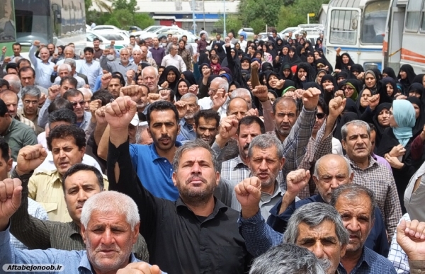 راهپیمایی مردم دیار بام نفت با شعار «مرگ بر آمریکا»،«مرگ بر اسرائیل» 36