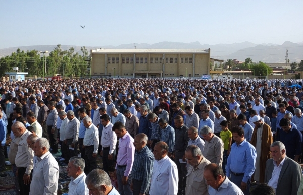 نماز مهمانی خدا در گچساران برگزار شد 156